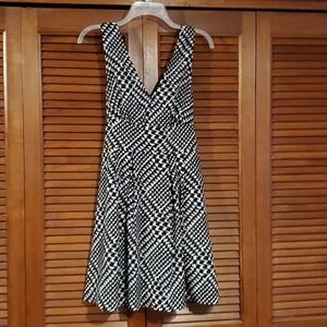 Stylish Victoria's Secret Black and White Dress